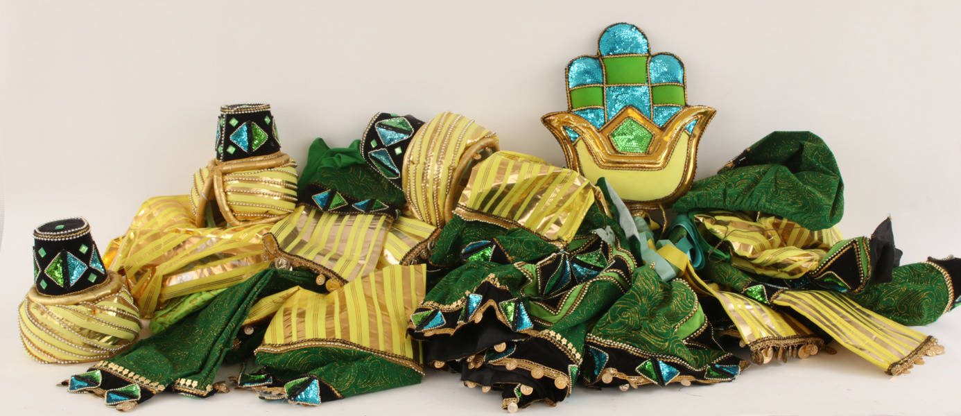 Parti karnevalkläder, Sydamerika