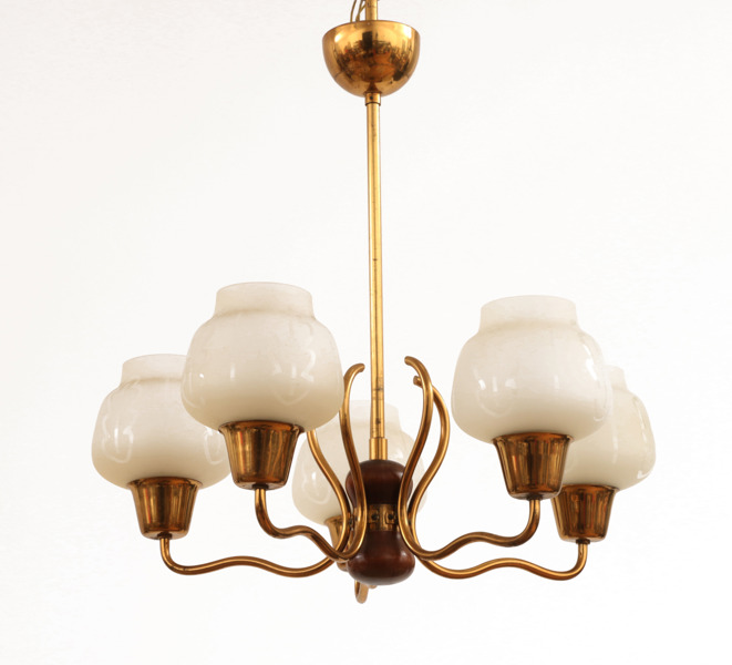 Taklampa, omkring 1900-talets mitt