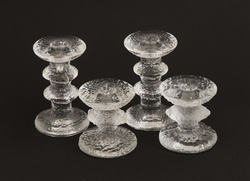 Ljusstakar 4st, "Festivo", Timo Sarpaneva för Iittala