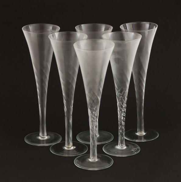 Champagneglas 6st, 2000-tal