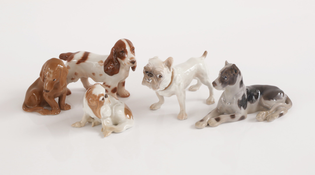 Figuriner 5st, Bing & Gröndahl, Danmark