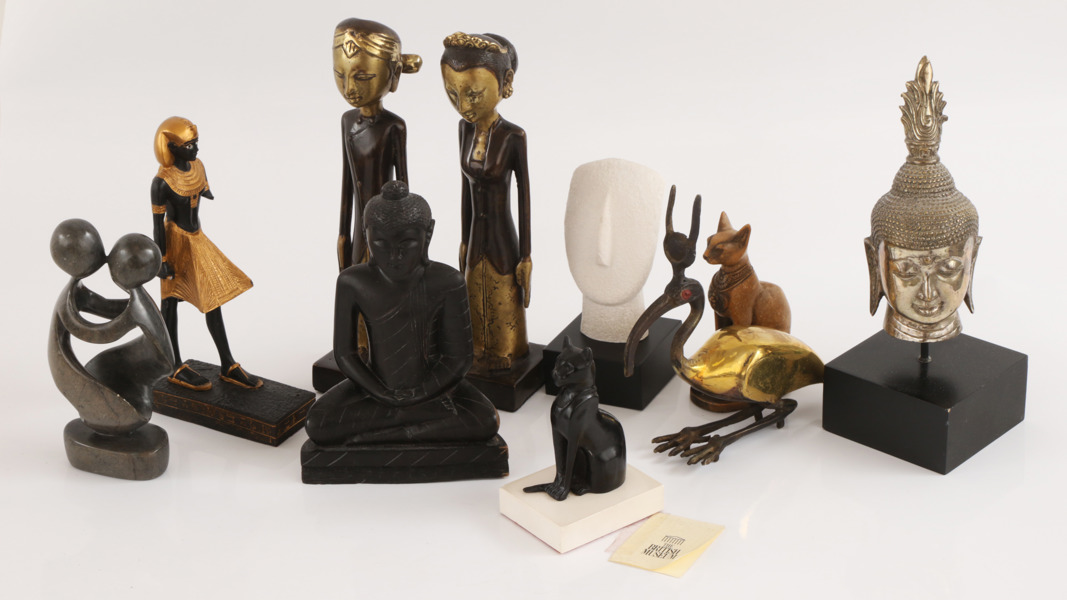 Kulturföremål 10 delar, samtida