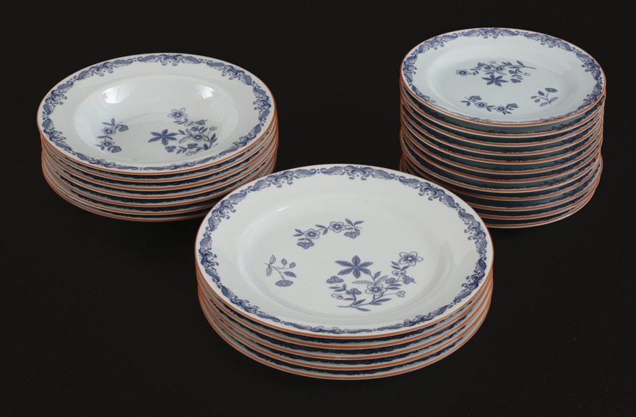 Matservisdelar, "Ostindia", Rörstrand