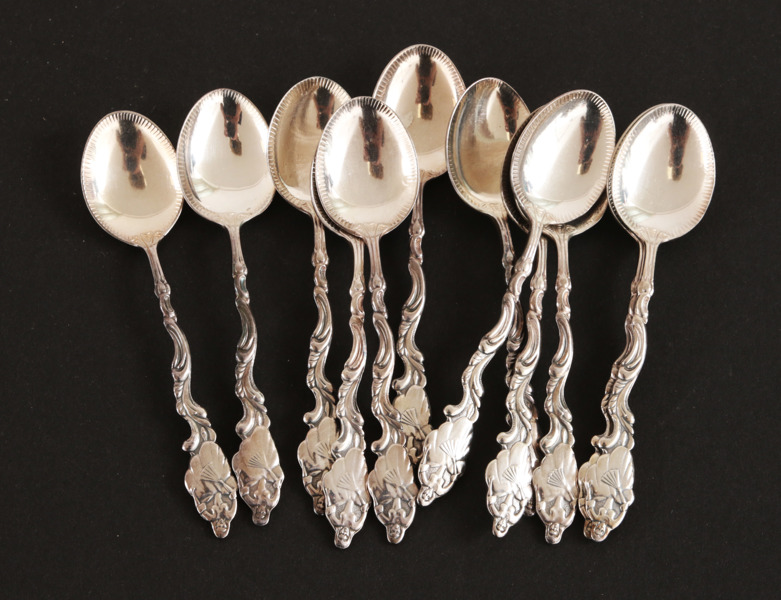 Moccaskedar 12st, silver, "Ulla Wiinblad"