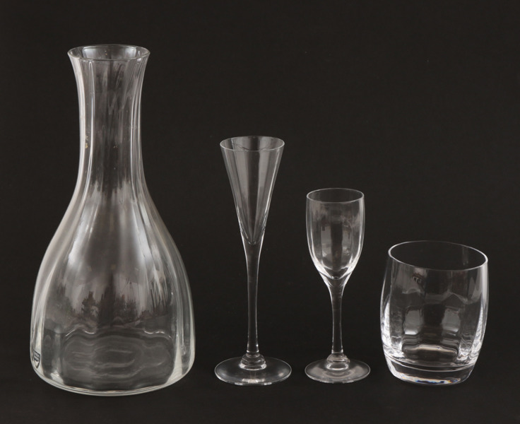 Glasservisdelar, "Optica", Orrefors