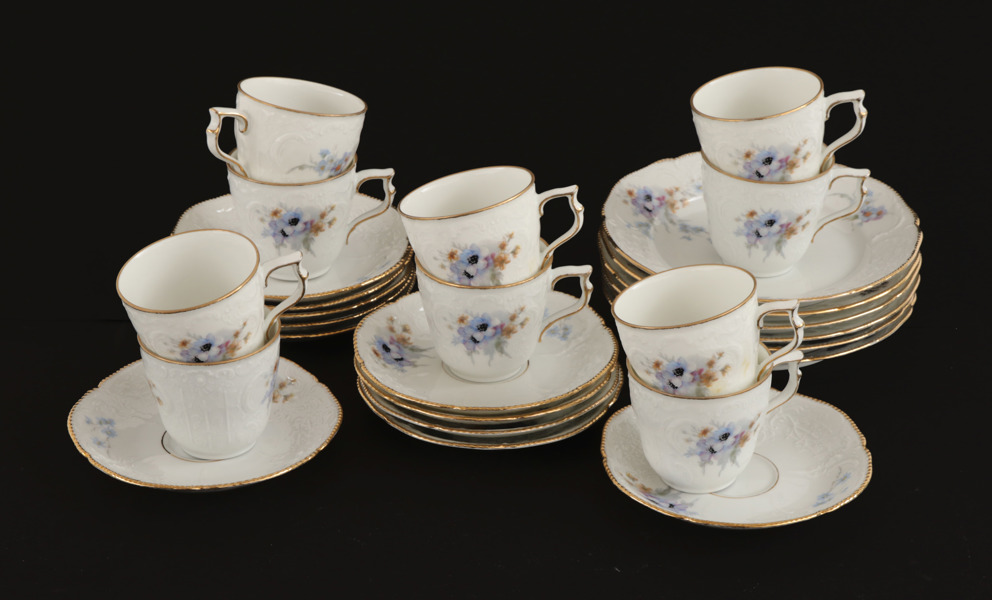 Kaffeservisdelar, "Sanssouci", Rosenthal