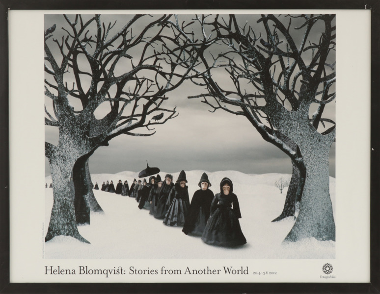 Utställningsaffisch, Helena Blomqvist, 2012