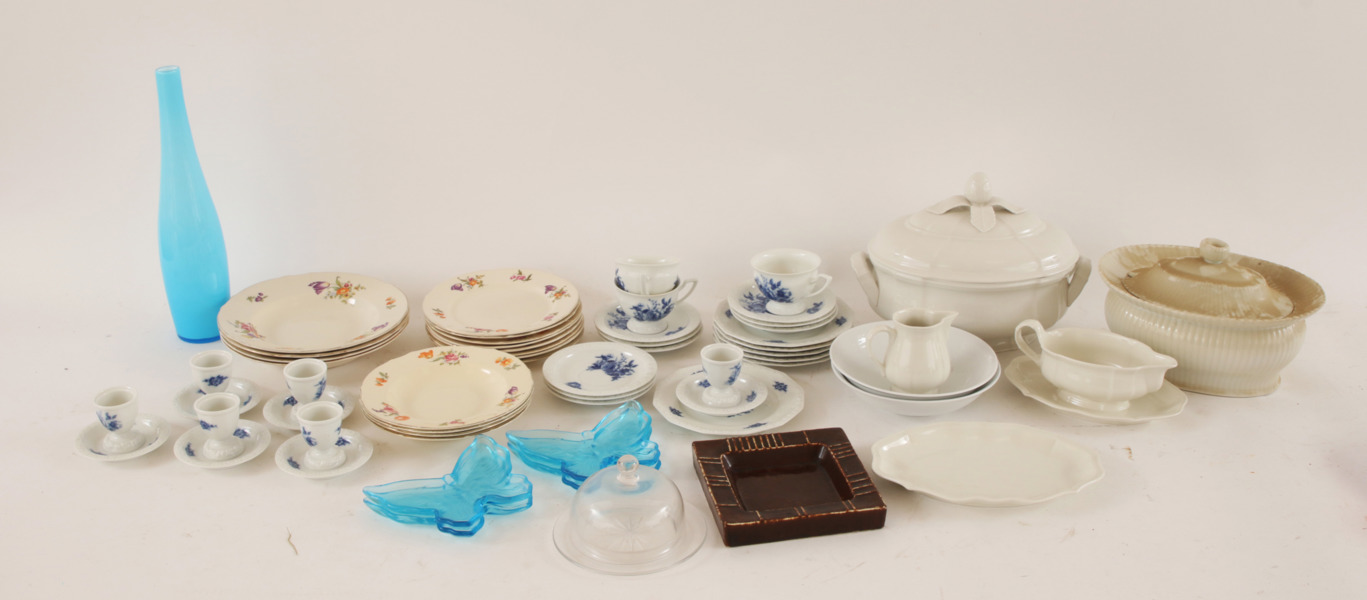 Parti glas och porslin