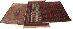 Handknutna mattor 3st, orientaliska