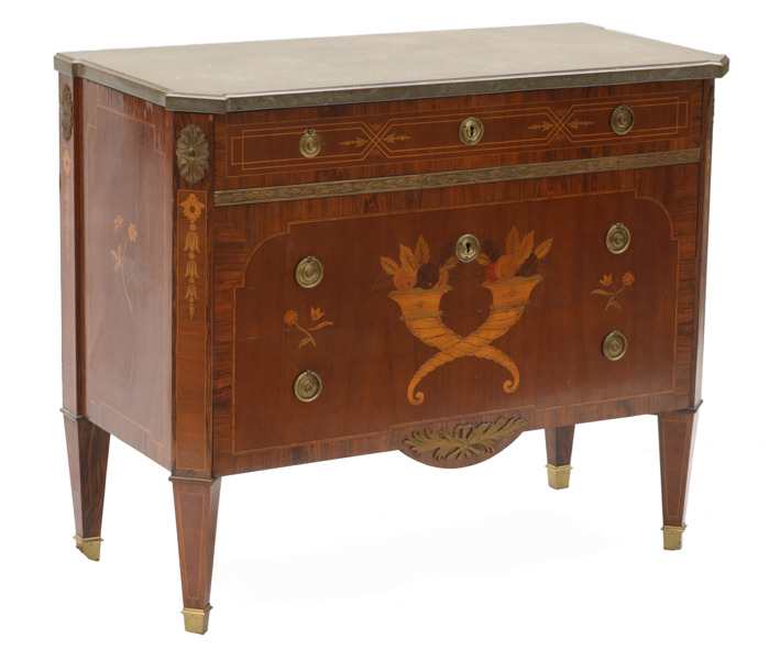 Byrå, gustaviansk stil, 1900-talets början