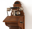 Väggtelefon, Rikstelefon, daterad 1918