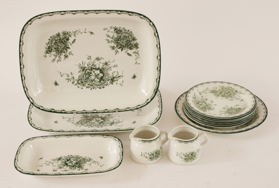 Matservisdelar, "Grön Anna", Rörstrand