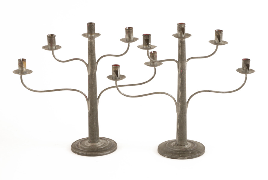 Kandelabrar ett par, 18/1900-tal