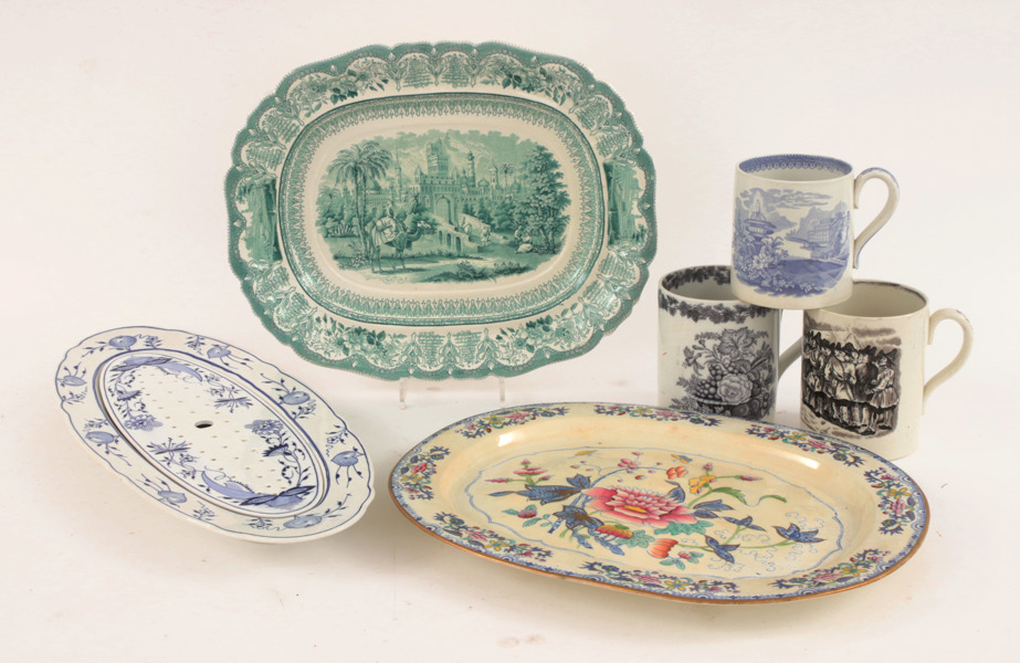 Flintgods 6 delar, 18/1900-tal