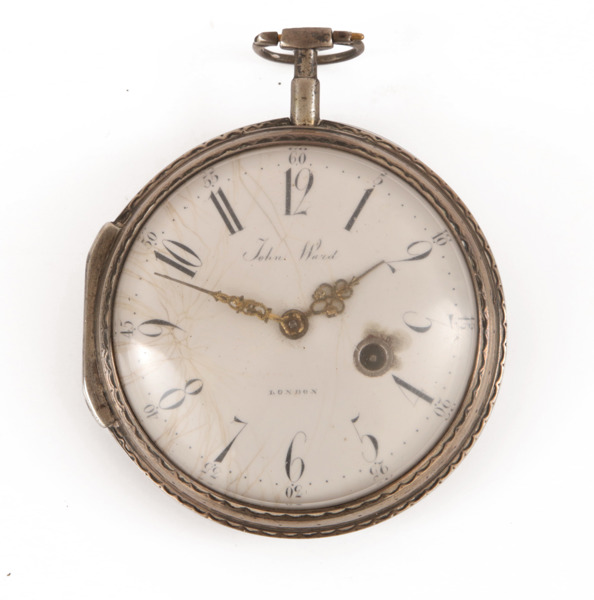 Spindelur, John Ward, London, 17/1800-tal