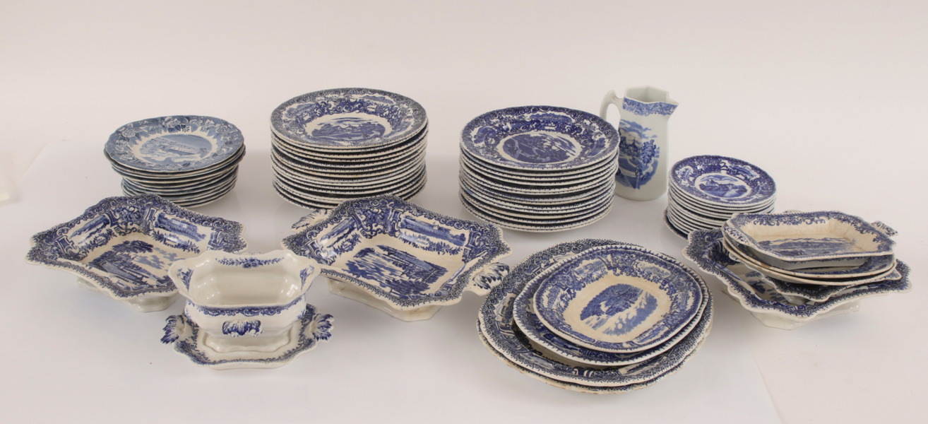 Matservis, "Svenska Slott"/"Skåne", Rörstrand