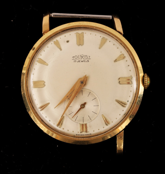 Herrarmbandsur, Tourist, 18k
