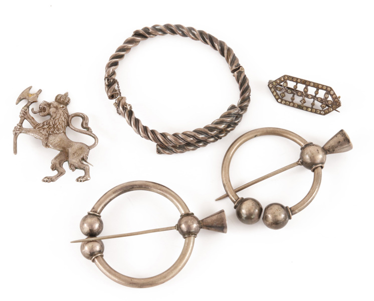 Silversmycken 5 delar