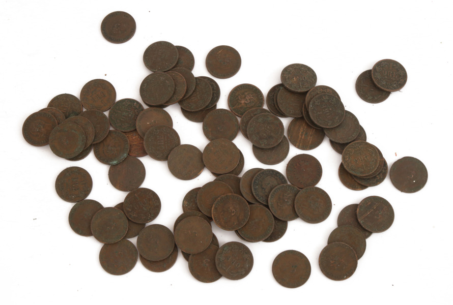 Parti antika mynt, ca.80st