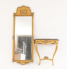 Spegel med konsolbord, rokokostil, 1900-tal