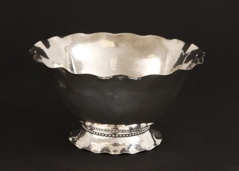 Skål i silver, C.G.Hallberg, 1925