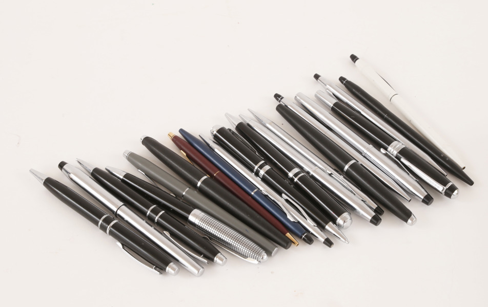 Parti reservoar- och stiftpennor