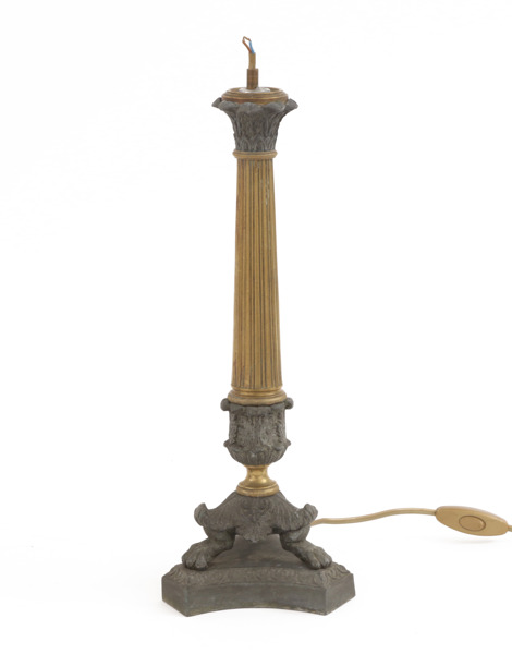 Bordslampa, empirestil, 1800-tal
