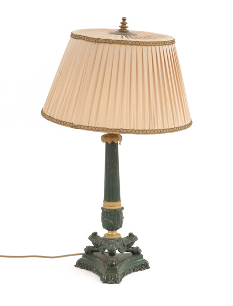 Bordslampa, empirestil, tidigt 1900-tal