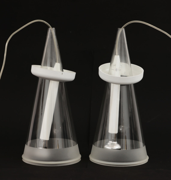 Taklampor 5st, "Fuchsia", Achille Castiglioni, Flos, Italien