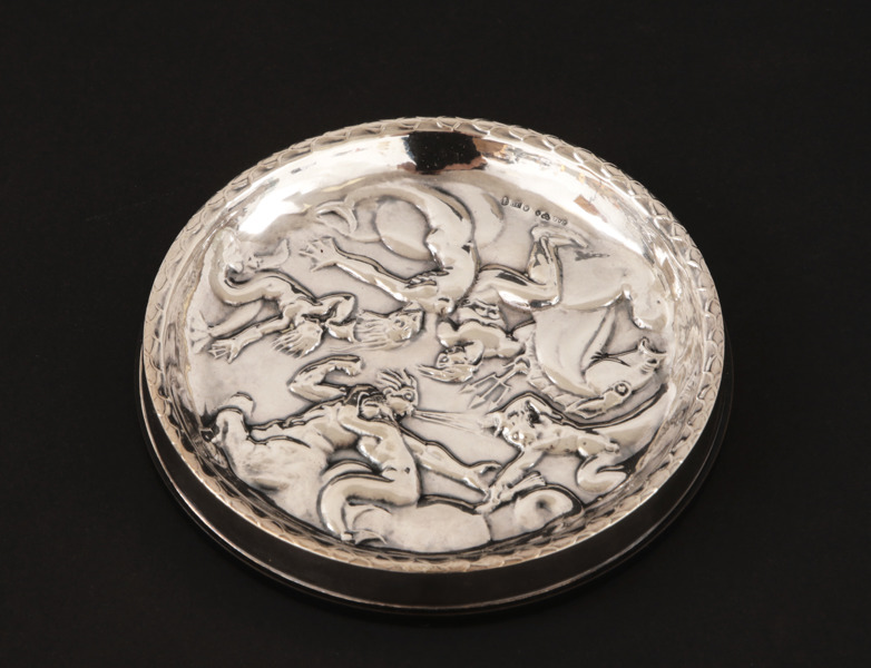 Askfat i silver, GAB, Stockholm, 1954