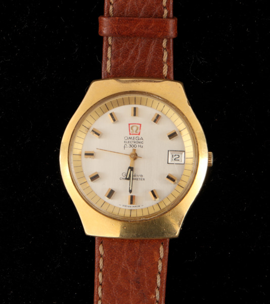 Herrarmbandsur, Omega, Electronic f 300 Hz, Genève