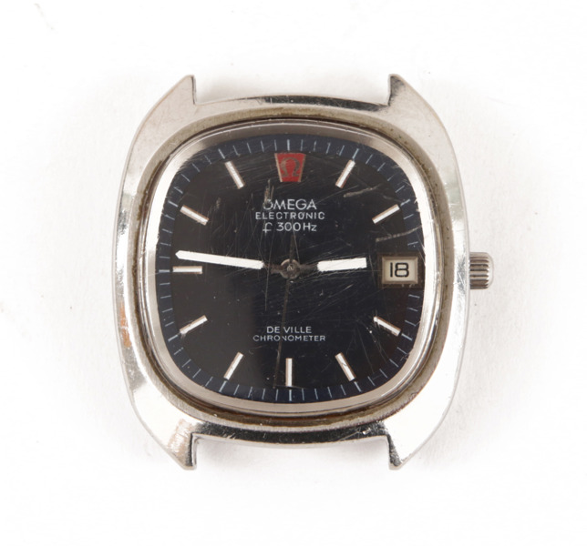 Herrarmbandsur, Omega, Electronic f 300 Hz, De Ville