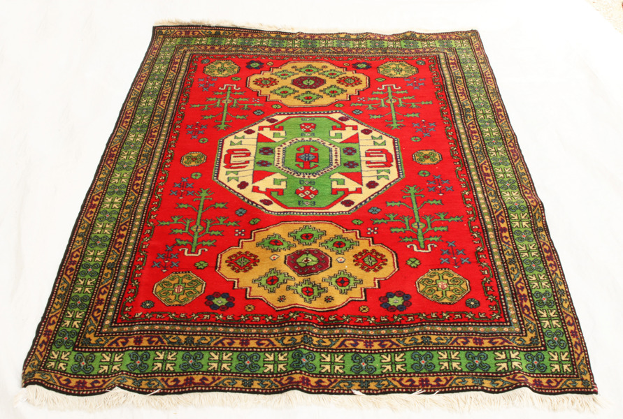 Handknuten matta, orientalisk