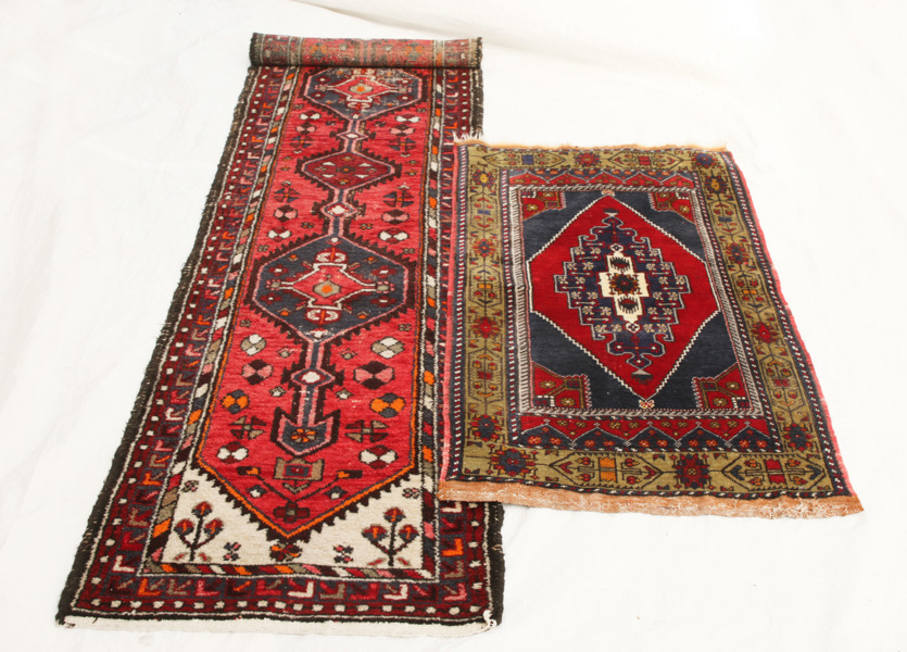 Handknutna mattor 2st, orientaliska