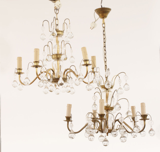 Takkronor 2st, 1900-talets andra hälft