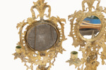 Bordsspeglar med ljusarmar ett par, 1800-talets slut
