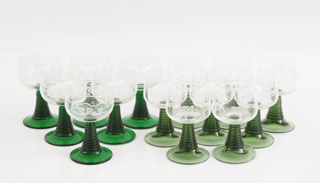 Vinglas 6+8, remmarmodell