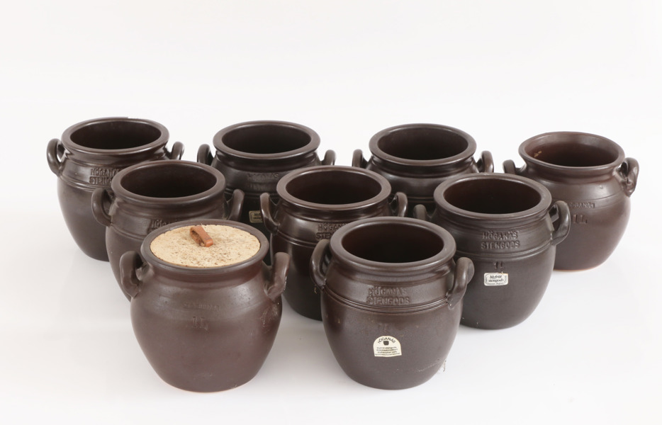 Syltkrukor 9st, Höganäs