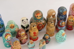 Samling ryska dockor