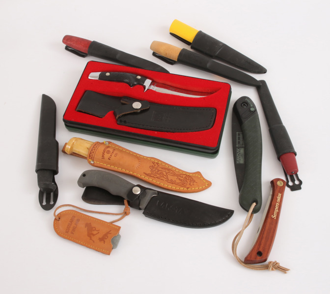 Knivar, m.m. 11 delar