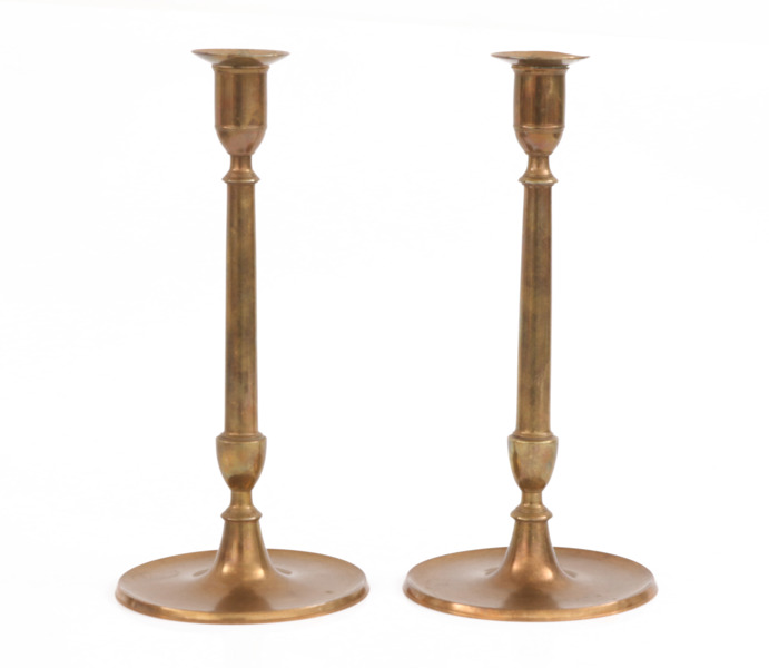 Ljusstakar ett par, Karl Johan, 1800-tal