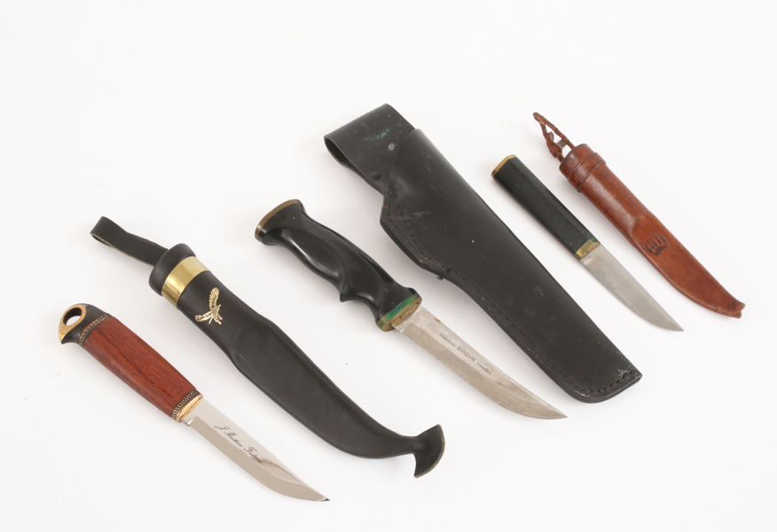 Knivar med slida 3st