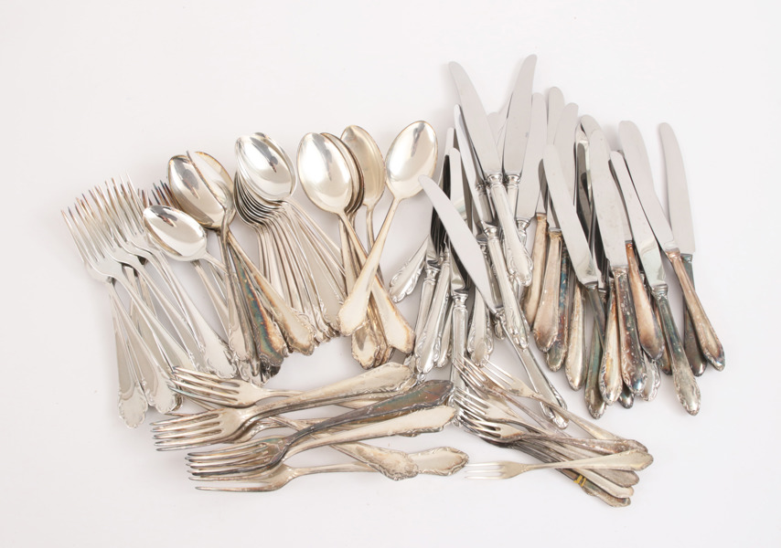 Bestickservisdelar, "Haga" samt "Leckö"