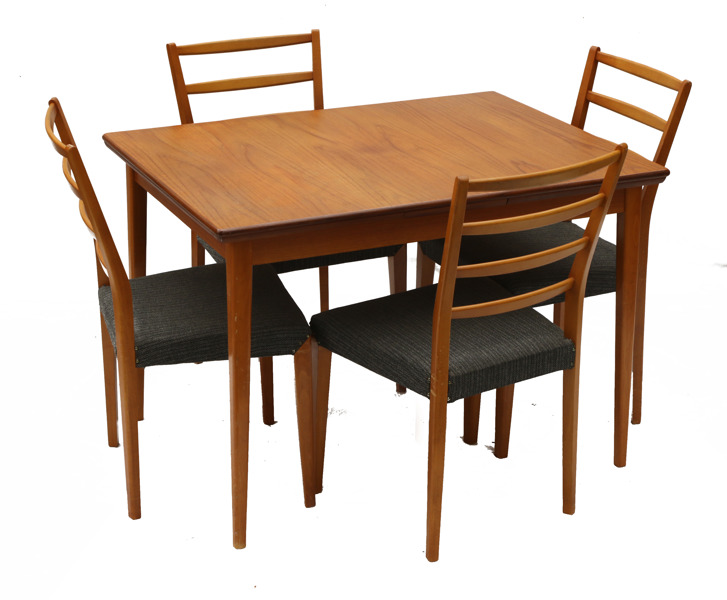 Matsalsmöblemang, 1950/60-tal