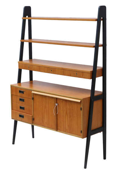 Bokhylla, 1950/60-tal