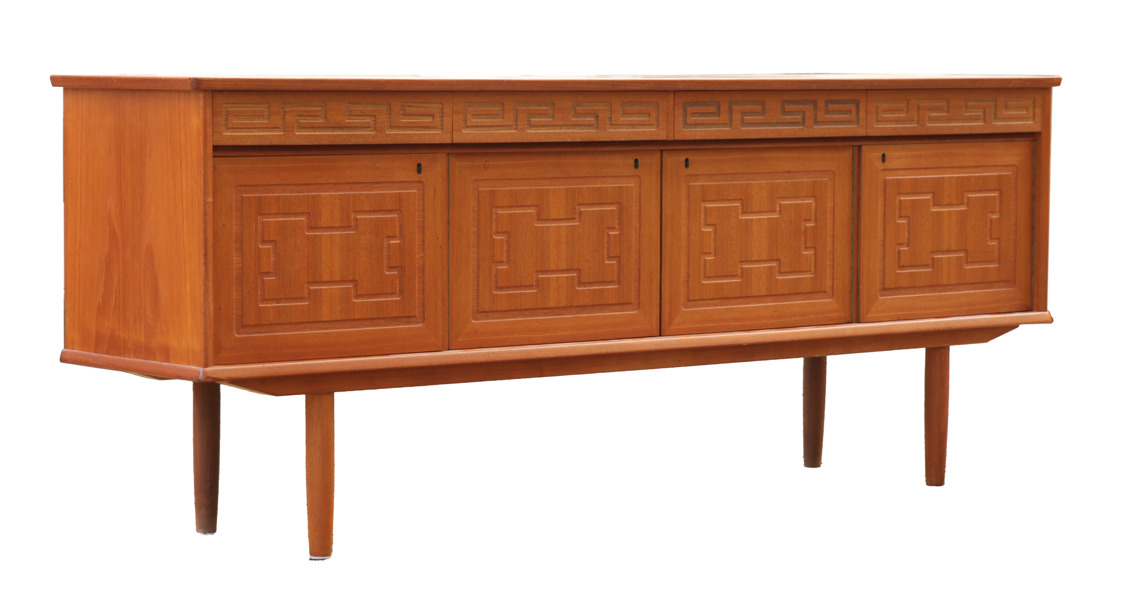 Sideboard, Brødrene Sörheim Møbelfabrikk, Nestum, Norge, 1960-tal