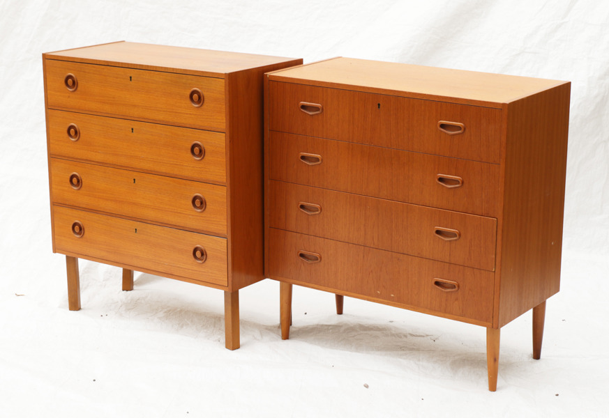 Byråer 2st, 1950/60-tal