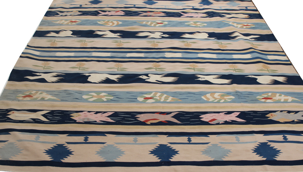 Vävd matta, 1900-talets andra hälft