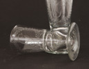 Brännvinsglas ett par, 1700-tal