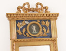 Spegel, sengustaviansk, omkring år 1800